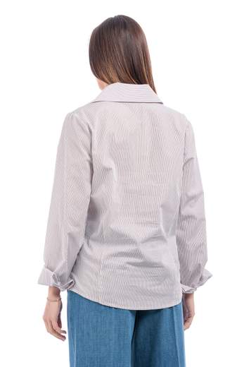 le streghe CAMICIA A RIGHE Cotone GM108