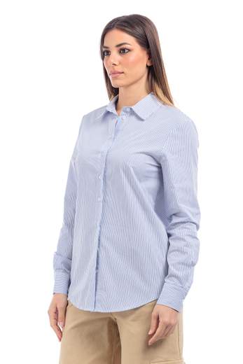 le streghe CAMICIA A RIGHE Cotone GM102