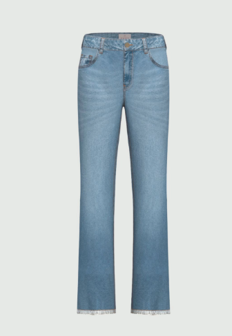 EMME di MARELLA CON FRANGE Denim STRAIGHT