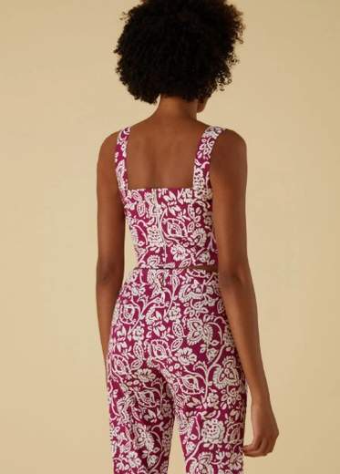 EMME di MARELLA crop top Cotone MOSCATO