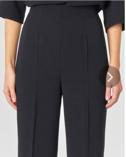 EMME di MARELLA pantalone palazzo Poliestere agamia