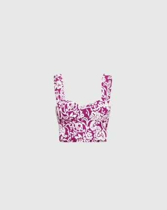 EMME di MARELLA crop top Cotone MOSCATO