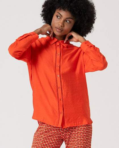 surkana camicia tinta unita Cotone 515LIMI124