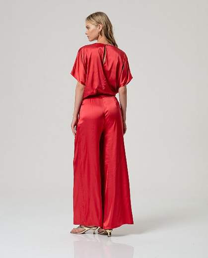 surkana pantalone palazzo Raso 516HINE523