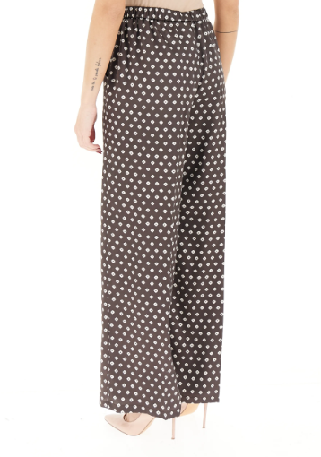 EMME di MARELLA pantalone palazzo POLISTERE BAOBAB