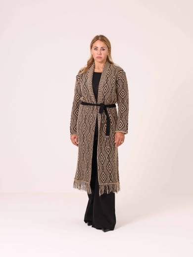 more by siste's cardigan lungo Viscosa M0795M11