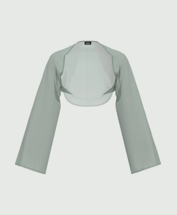 EMME di MARELLA ELEGANTE georgette BIANCA