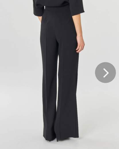 EMME di MARELLA pantalone palazzo Poliestere agamia