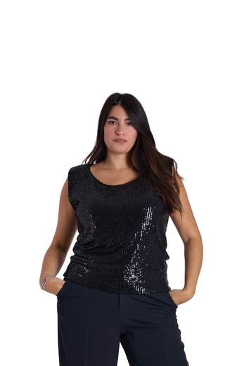 more by siste's TOP PAILLETTE paillettes 806
