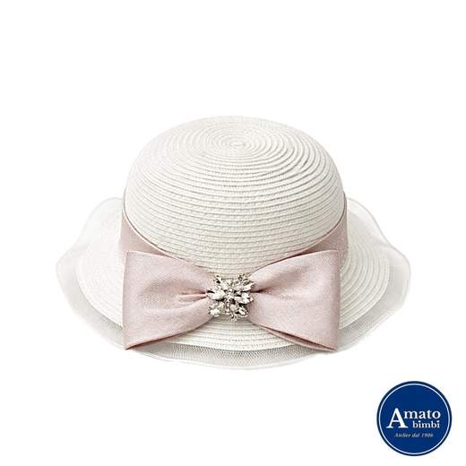 Les Petits Enfants Cappello Rosa