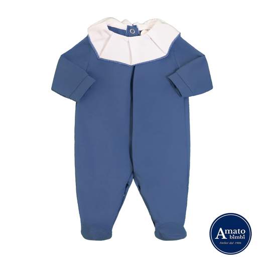 pappa e latte Tutina Blu