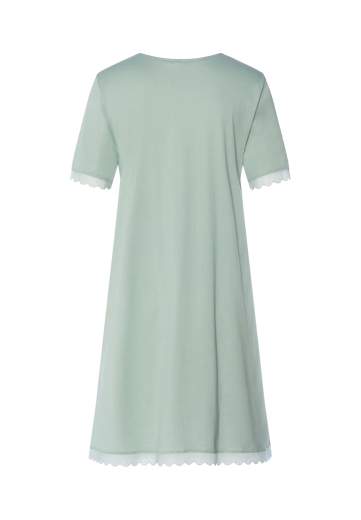 Hanro 074736 Inaya S/SLV Nightdress 90cm
