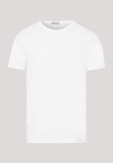 Hanro 073110 Cotton Essentials - T-shirt girocollo manica corta 2pack
