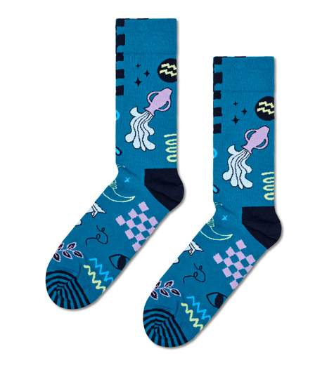 Happy Socks P000149 Acquarius