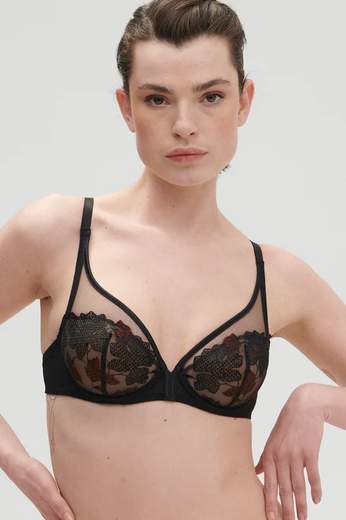 simone pérèle 14V319 Dahlia Copper Black
