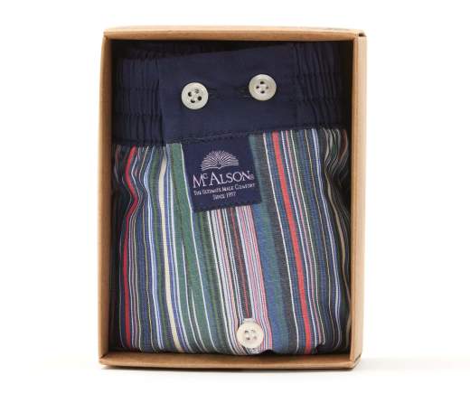 Mc Alson M5216 - Stripes multicolour green