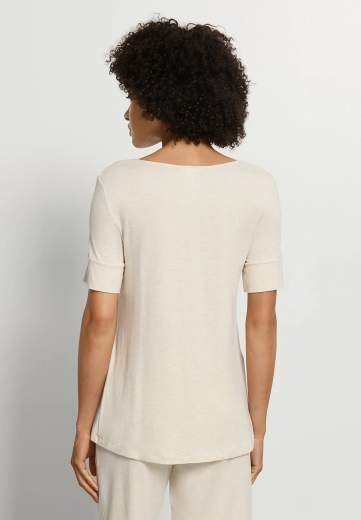 Hanro 074902 Natural Elegance S/SLV Shirt