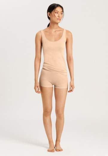 Hanro 071604 Cotton Seamless - Canottiera costina
