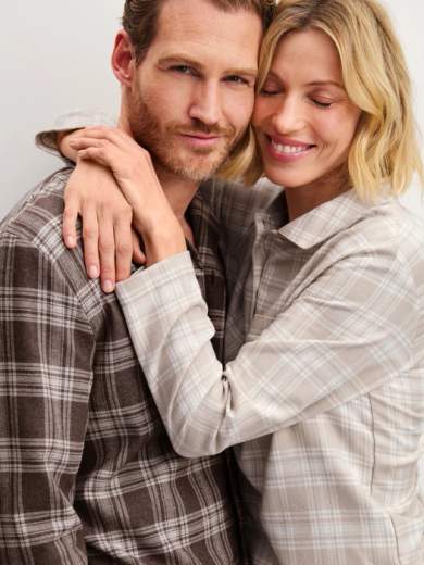 calida 42780 Relax Flannel Mood