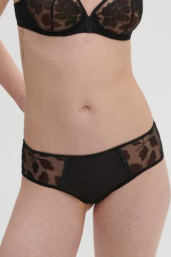 simone pérèle 14v630 Dahlia Copper Black