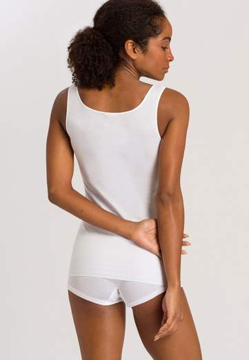 Hanro 071604 Cotton Seamless - Canottiera costina