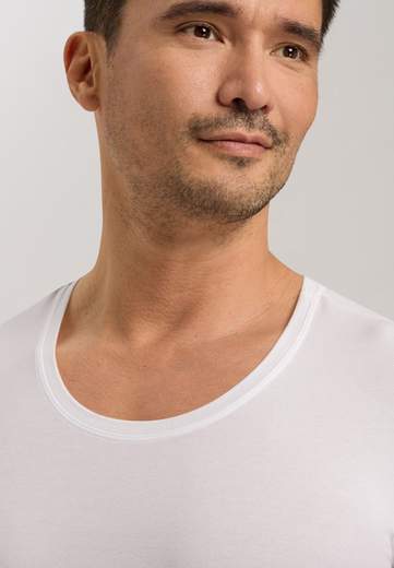 Hanro 073088 Cotton Superior - T-shirt girocollo manica corta