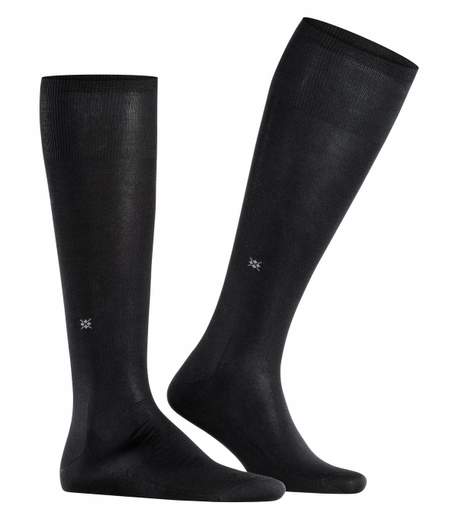 Burlington Cardiff Calzini Uomo In Cotone Biologico – Filo Di Scozia, Traspiranti, Tinta Unita (Taglia Unica 40-46)