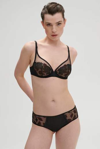 simone pérèle 14v630 Dahlia Copper Black
