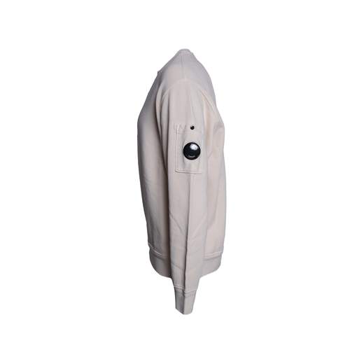 C.P. COMPANY SWEATSHIRT CREWNECK DIAGONAL FLEECE COTTON