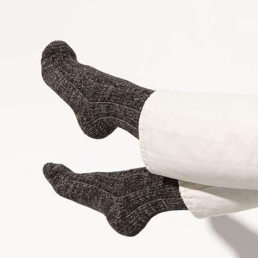 BIRKENSTOCK CALZA GROSSA IN COTONE