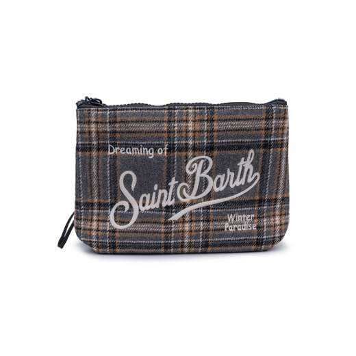 MC2 SAINT BARTH POCHETTE ALINE TARTAN