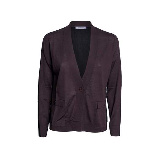 KANGRA CARDIGAN TASCHE BICOLOR