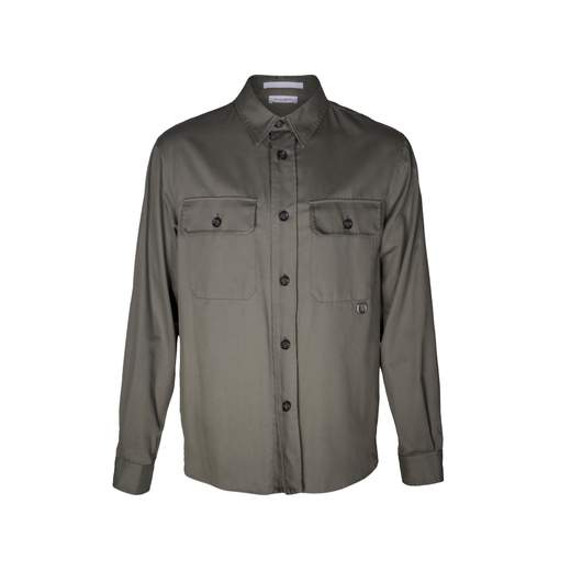 PAOLO PECORA CAMICIA OVERSHIRT CON TASCHE