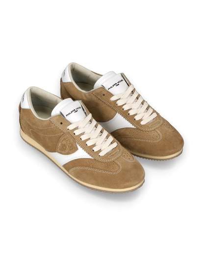 PHILIPPE MODEL SNEAKERS PLANCHE LOW WOMAN DAIM