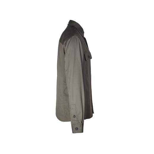 PAOLO PECORA CAMICIA OVERSHIRT CON TASCHE