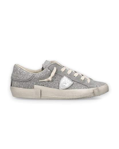 PHILIPPE MODEL SNEAKERS PRSX LOW WOMAN GLITTER