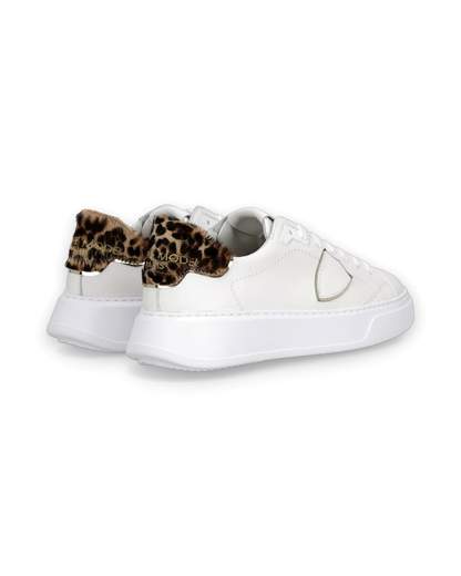 PHILIPPE MODEL SNEAKERS TEMPLE LOW ANIMALIER LEO