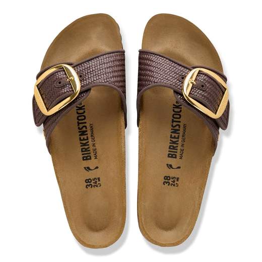 BIRKENSTOCK MADRID BIG BUCKLE RAFFIA