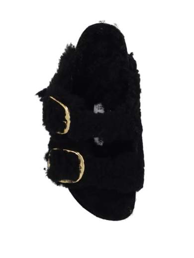 BIRKENSTOCK ARIZONA BIG BUCKLE SHEARLING TEDDY