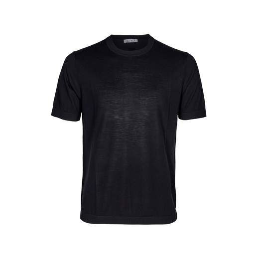 FORNI T-SHIRT IN SETA GIROCOLLO