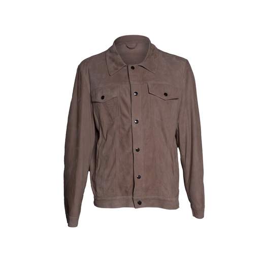 DACUTE TRUCKER JACKET SUEDE