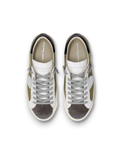 PHILIPPE MODEL SNEAKERS PRSX LOW MAN CANVAS