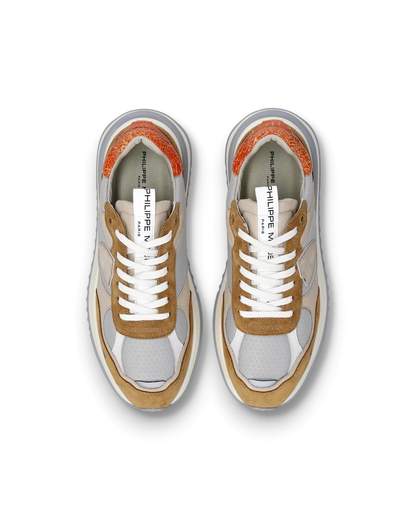 PHILIPPE MODEL SNEAKERS OLIMPIQUE LOW MAN TECH CRACKLE'