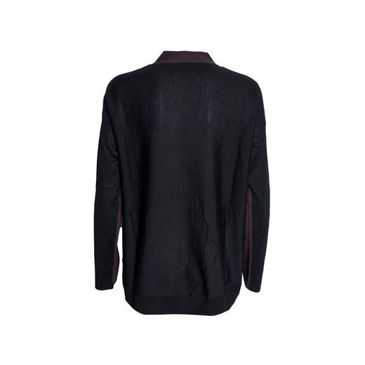 KANGRA CARDIGAN TASCHE BICOLOR