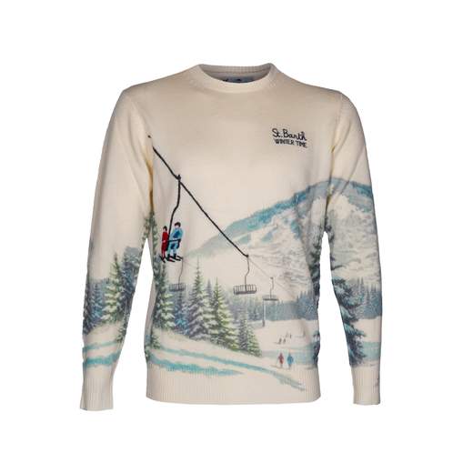 MC2 SAINT BARTH MAGLIONE HERON PRINT
