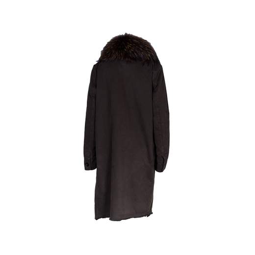 BAZAR DELUXE PARKA IN COTONE CON GILET NAVAJO STACCABILE