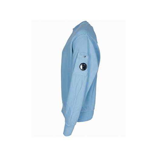 C.P. COMPANY SWEATSHIRTS CREW NECK BRUSHED EMERIZED DIAGONAL FLEECE