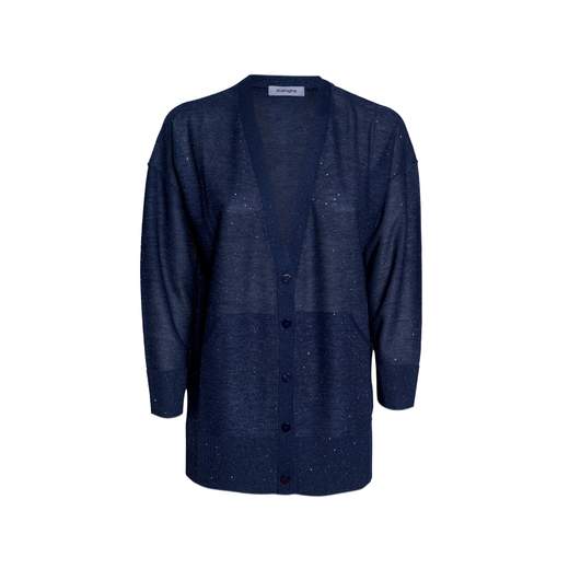 KANGRA CARDIGAN MICRO PAILLETTES TASCHE