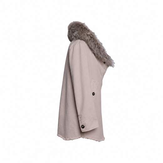 BAZAR DELUXE PARKA CORTO CON PELLICCIA