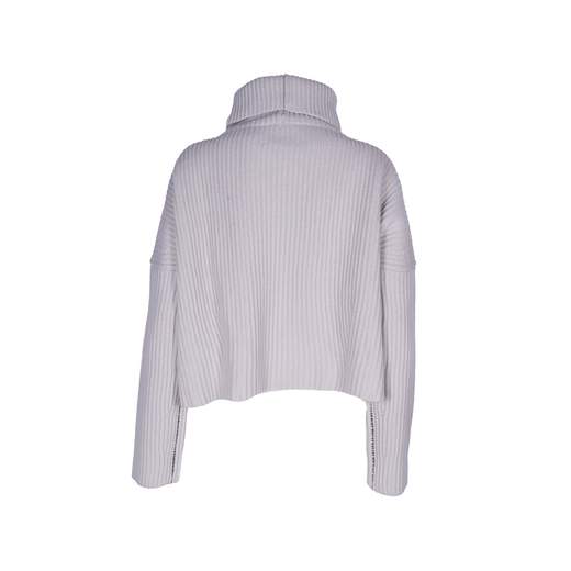 ROBERTO COLLINA PULLOVER COSTE CROPPED